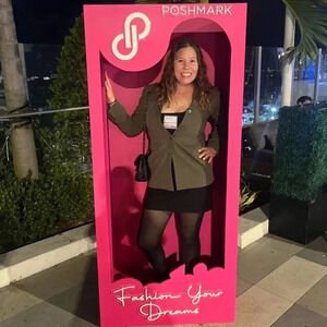 Imperfect Vintage blazer size 12p women’s Alex Garfield blazer shoulder pads